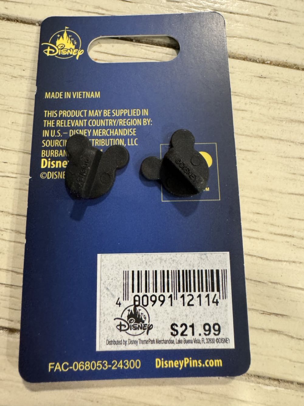 DCL Disney Destiny Mickey & Minnie Inaugural Sailings  pin collectible [Barcode 400991121140] - Main Image 3