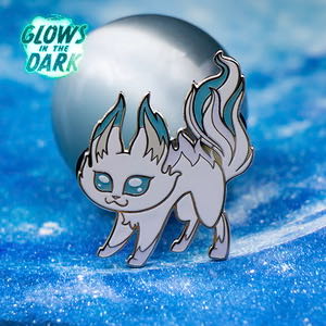 D&B Echo Ghost Cat - Enamel Pin pin collectible [Barcode 810002712692] - Main Image 3