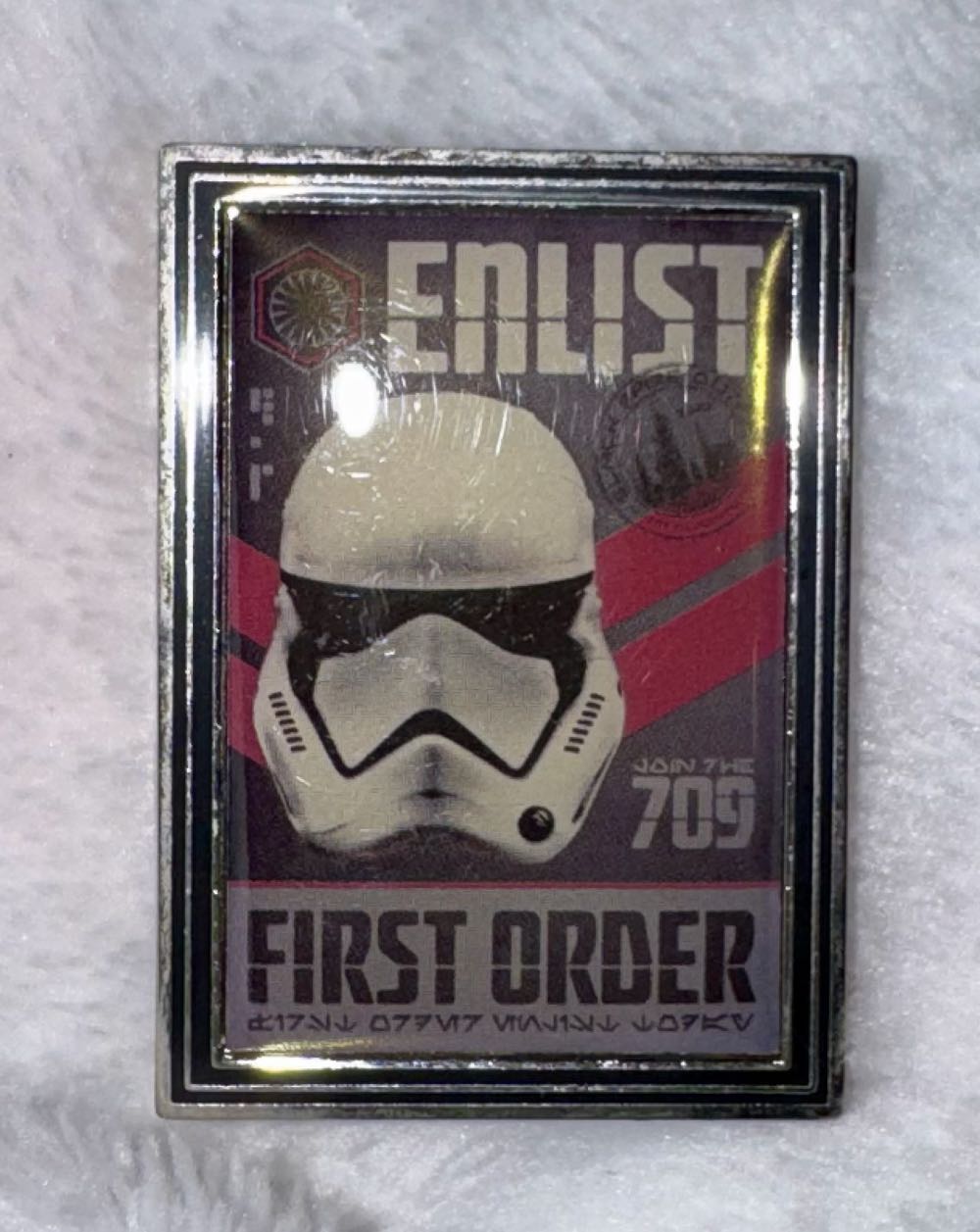 First Order Propaganda Poster Mystery Pin  pin collectible - Main Image 2