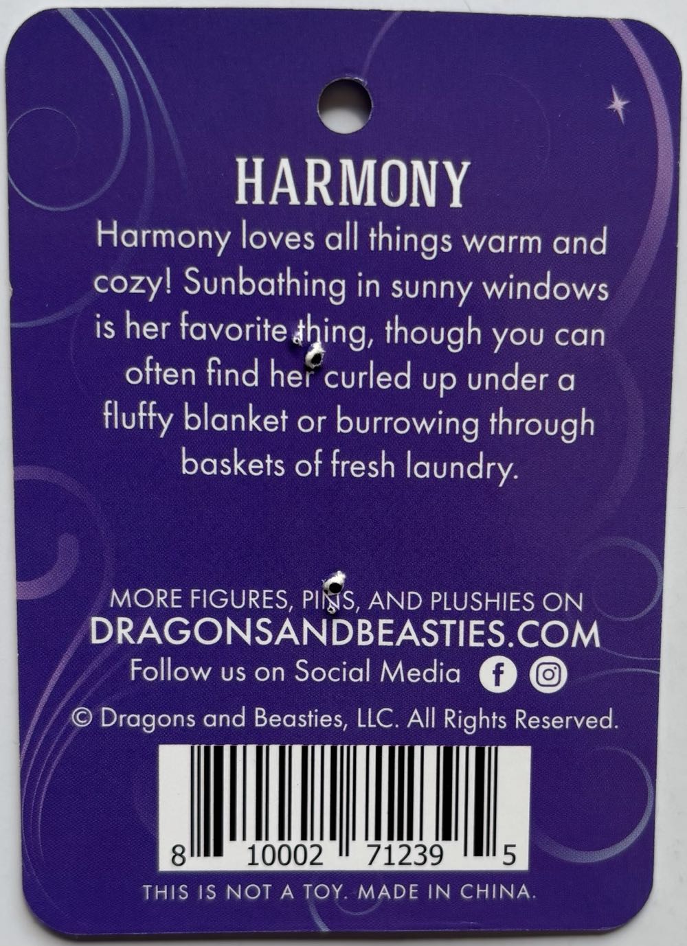 D&B Harmony - Enamel Pin pin collectible [Barcode 810002712395] - Main Image 2