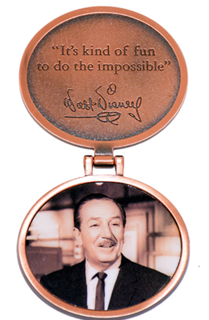 Castle Walt Disney Quote  pin collectible - Main Image 2