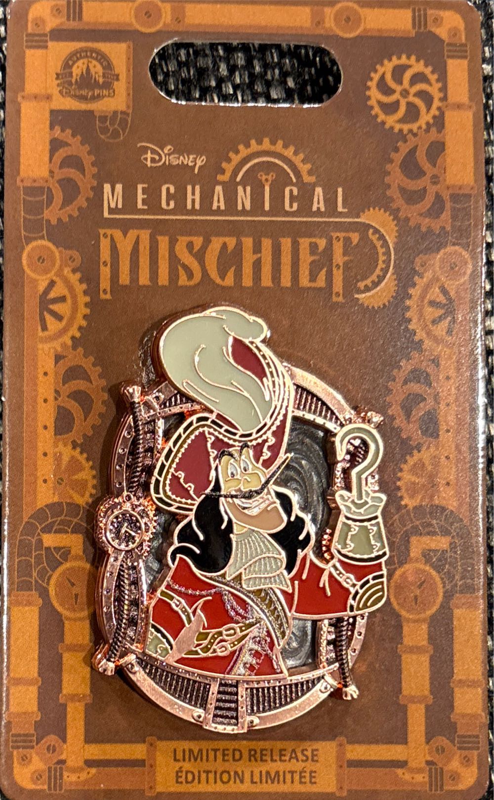 Captain Hook Mechanical Mischief - Disney Pin pin collectible [Barcode 400959824854] - Main Image 3