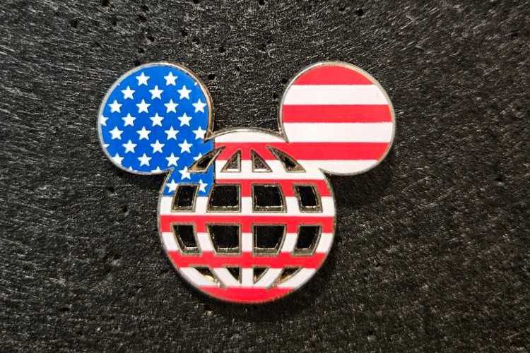 DIS - Brooch - Mickey - Sixty Years With You - White Shoe Soles - Character Jewelry