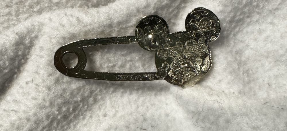 Mickey Mouse Safety Pin  pin collectible - Main Image 2