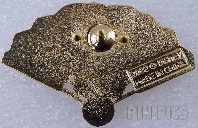 Japan - Minnie Mouse - Omikuji 2002 - Gold Fan - JDS  pin collectible - Main Image 2