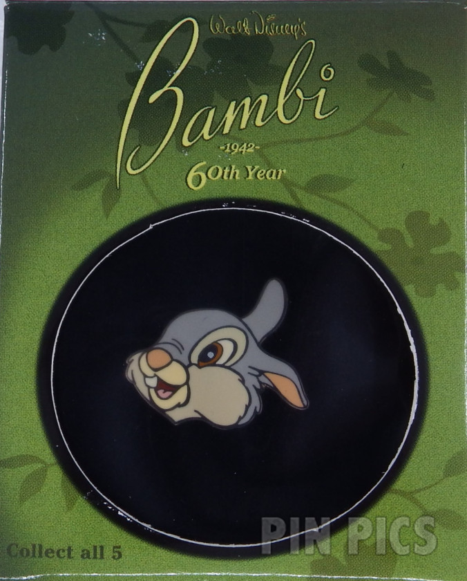 Gallery Store - Thumper - Bambi - 60th Anniversary  pin collectible - Main Image 3