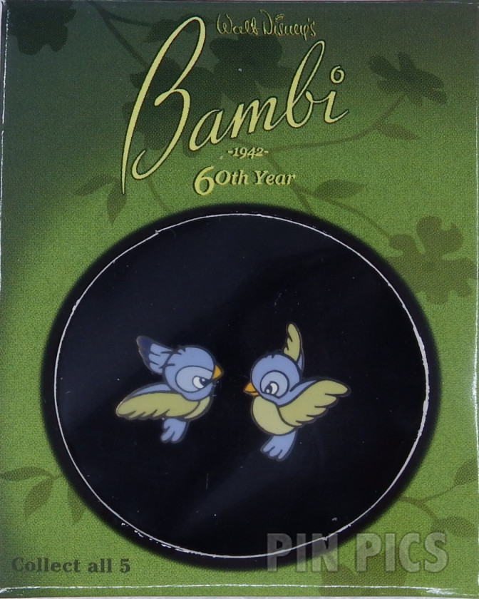 Disney Gallery - Blue Bird Set - Bambi 60th Anniversary  pin collectible - Main Image 2