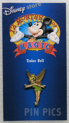 DIS - Tinker Bell - 12 Months of Magic - Peter Pan  pin collectible - Main Image 3