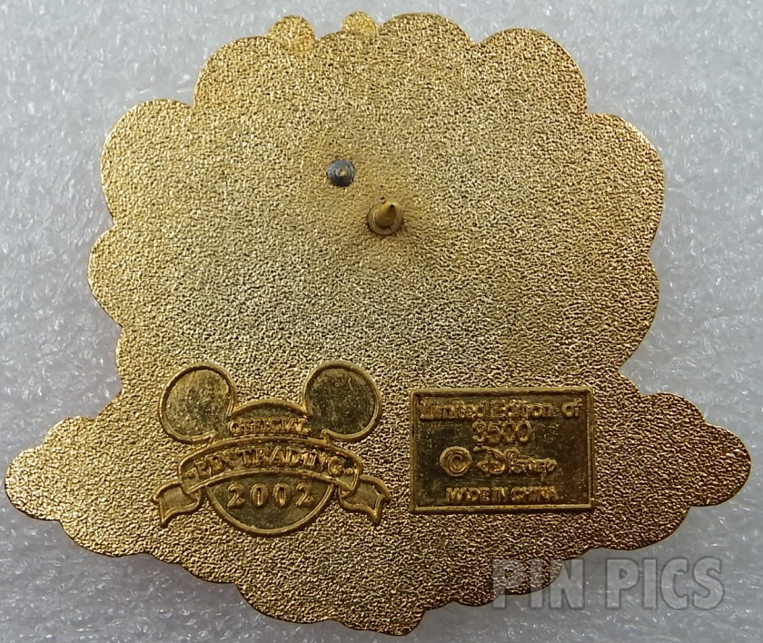WDW - Donald, Daisy Duck - On Dumbo Ride - Valentines Day 2002  pin collectible - Main Image 2