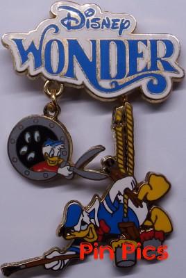 Pocahontas in small arrowhead ear ring