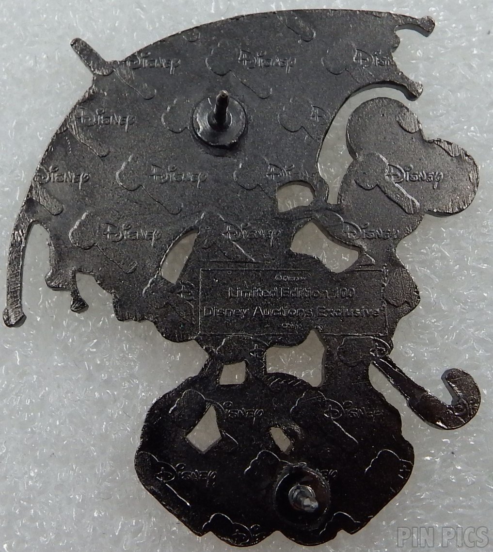 DA - Mickey and Minnie - Umbrella - Valentine’s Day  pin collectible - Main Image 2