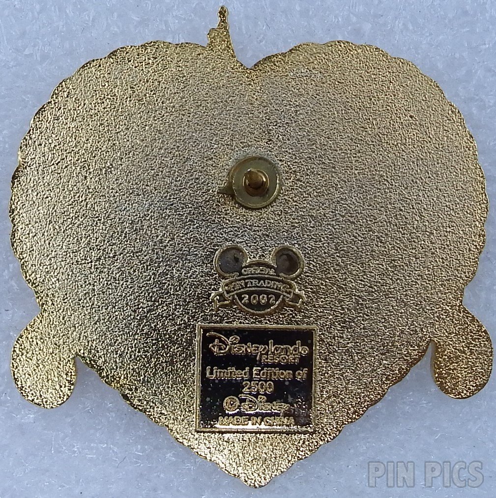 DLR - Sleeping Beauty’s Castle - In Heart - Valentine’s Day  pin collectible - Main Image 2