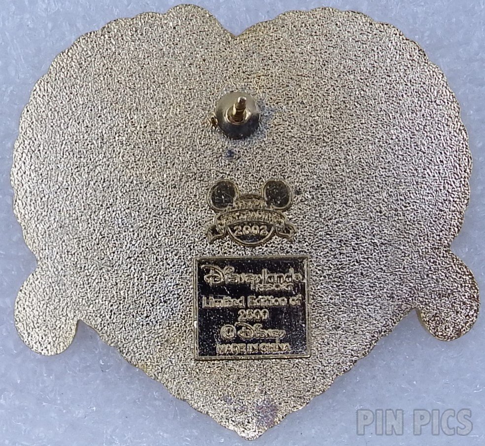 DLR - Donald and Daisy - In Heart - Valentine’s Day  pin collectible - Main Image 2