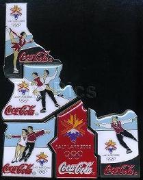Los Angeles 1984 Sam Eagle Coca-Cola Coke Canadian Flag