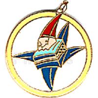 DCA Beach Pin Series - Beach Ball Pluto Swivel