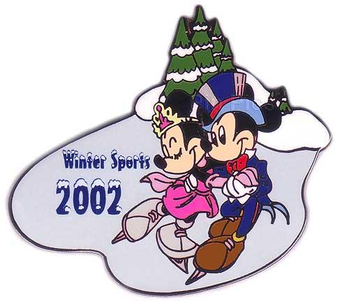 EPCOT Stamp Pin Series #7 - Japan (Daisy)