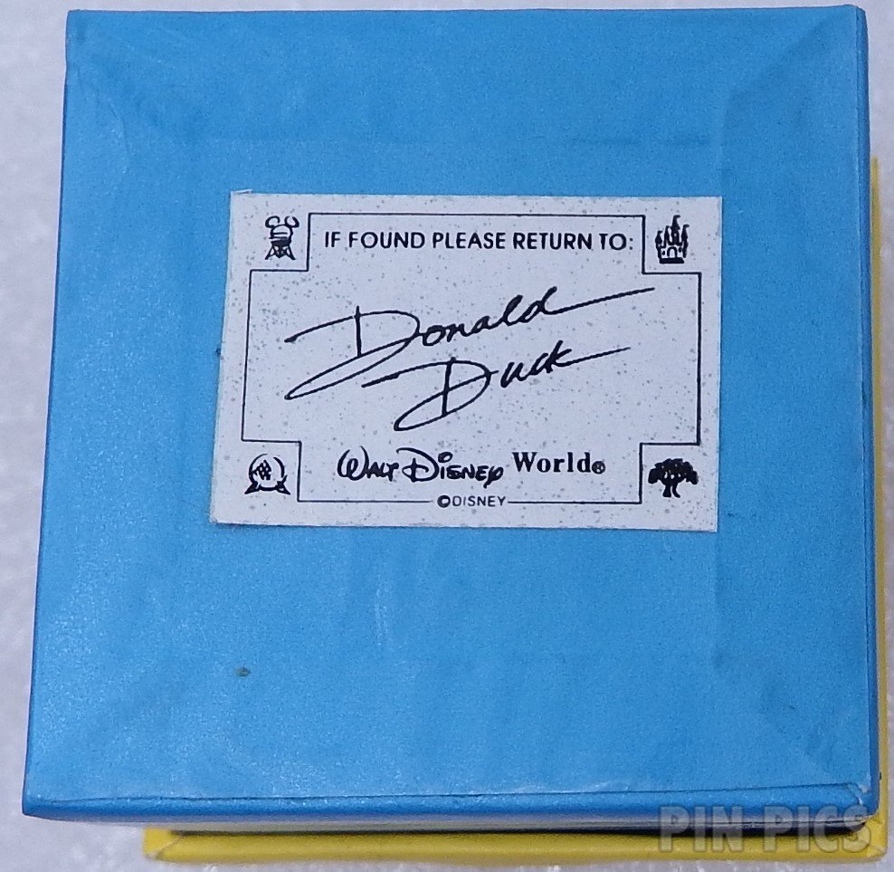WDW - Donald Duck - Hat Box - Cast  pin collectible - Main Image 5