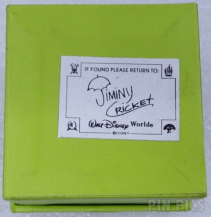 WDW - Jiminy Cricket - Pinocchio - Hat Box - Cast  pin collectible - Main Image 5