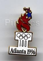 DLR - FAB 5 Character Pins (Mickey Lying Down)