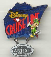 DLR - One Hundred Mickeys Series (MM 001) - Silhouette on Green