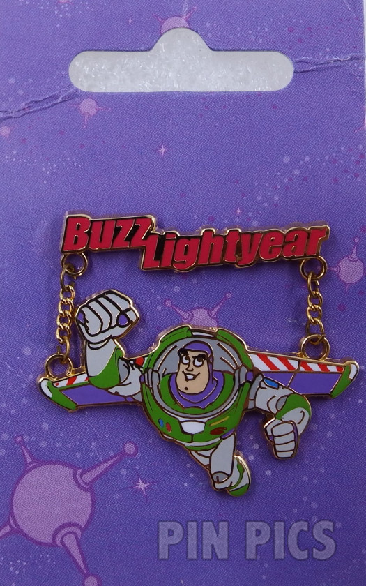 Japan - Buzz Lightyear - Flying Dangle - Toy Story - JDS  pin collectible - Main Image 3
