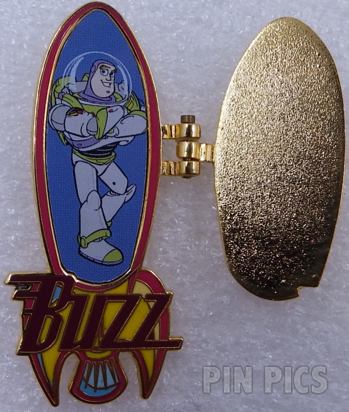 Japan - Buzz Lightyear - Space Ship - Rocket - JDS  pin collectible - Main Image 2