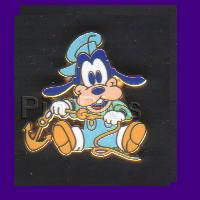 DCA Beach Pin Series - Frisbee Goofy (Lenticular)