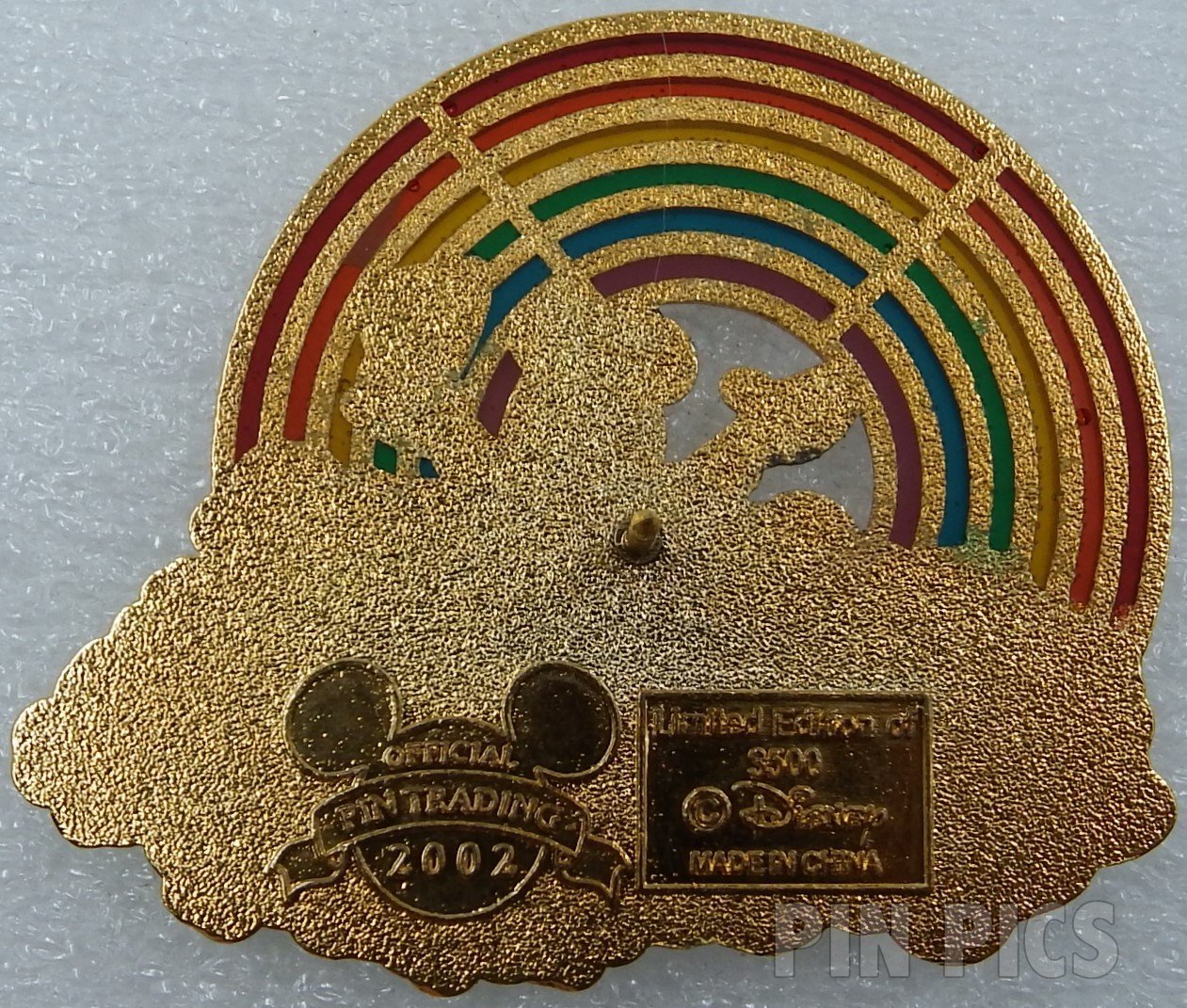 WDW - Mickey Leprechaun - St. Patrick’s Day - Rainbow - Stained Glass  pin collectible - Main Image 2