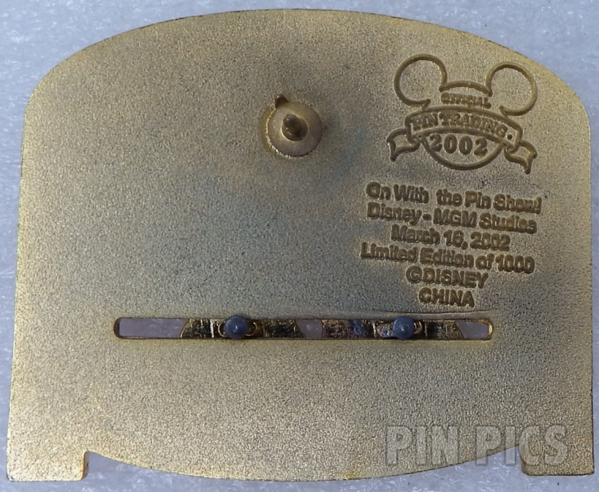 Disney MGM Studios - Beauty and Beast - On With The Show Pin Event  pin collectible - Main Image 2