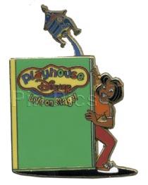 Button - WDW - Disney Wildlife Conservation Fund - Animal Kingdom - Orange