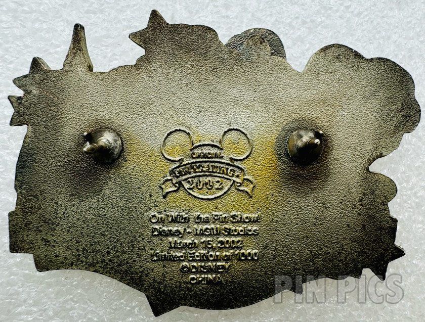 WDW - A Magical Legacy - One Man’s Dream - On With the Pin Show 2002 Event  pin collectible - Main Image 2