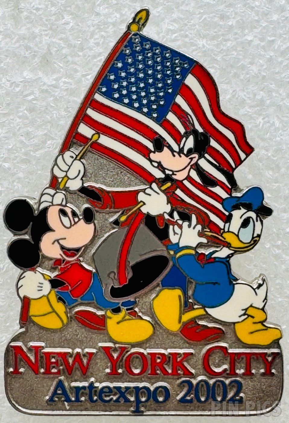 UK DS - Glitter Flower (Minnie in Pink)