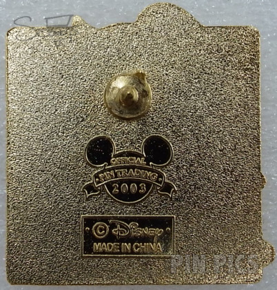 Angry Donald on Yellow Square  pin collectible - Main Image 2