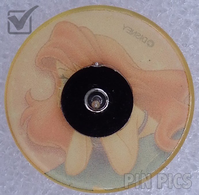 Japan - Dreamy Ariel - Chin in Hands - Dome - M and P  pin collectible - Main Image 2