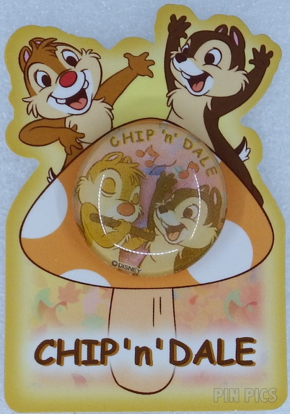 Japan - Chip and Dale - Fall - Dome - JDS  pin collectible - Main Image 3