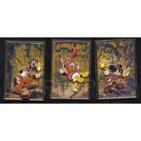 Pinocchio F-3 Model Sheet Framed Pin Set