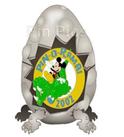 Mickey Hot Air Balloon - Patriotic - Light Pink