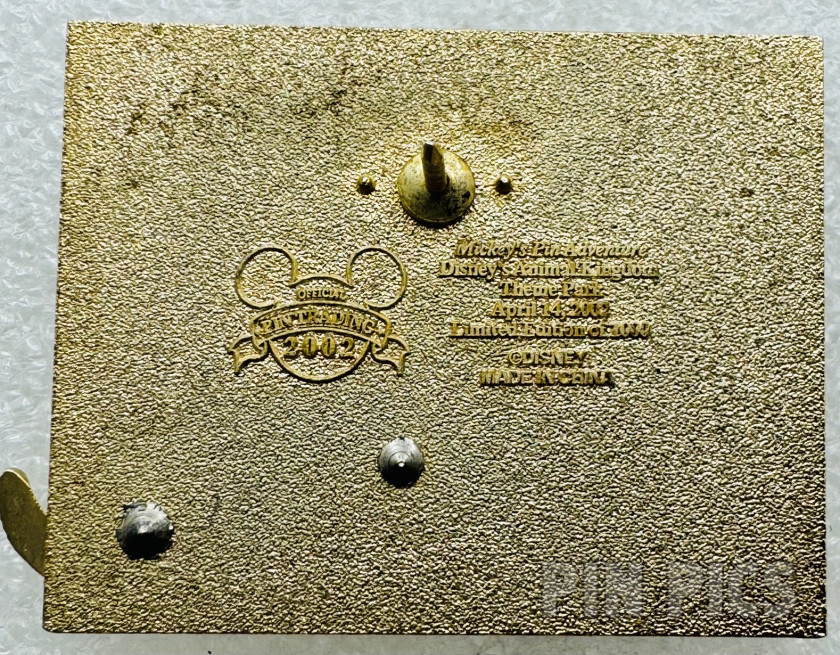 WDW - Walt Disney and Dinosaur - With Walt - 2002 AK Pin-o-Rama  pin collectible - Main Image 2