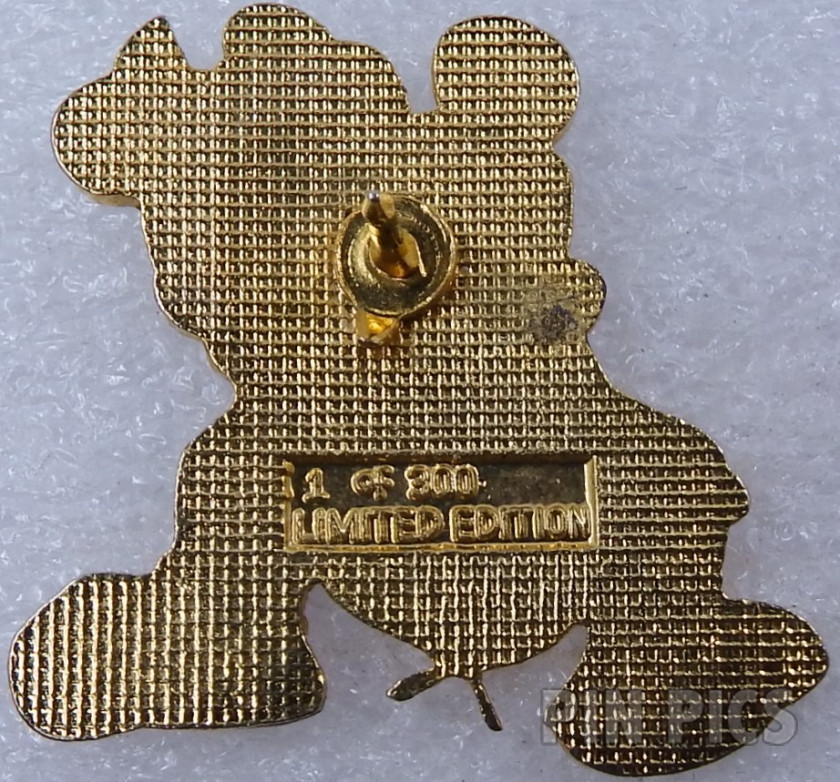 Mickey and Minnie Leaning Against Each Other #3  pin collectible - Main Image 2