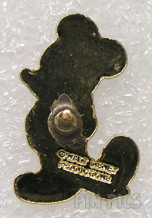 Tiny - Mickey Mouse - White Face and Shoes  pin collectible - Main Image 2