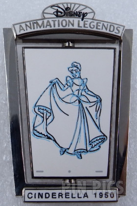 WDW - Cinderella 1950 - Disney Animation Legends Series #6  pin collectible - Main Image 2