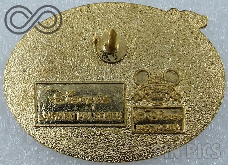 WDW - Tweedle Dee and Dum - Miscellaneous Characters Set - Cast Lanyard Series 1 2002 - 2003  pin collectible - Main Image 2