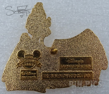 WDW - Snow White’s Cottage - Princess Homes Set - Cast Lanyard 1 2002 - 2003  pin collectible - Main Image 2