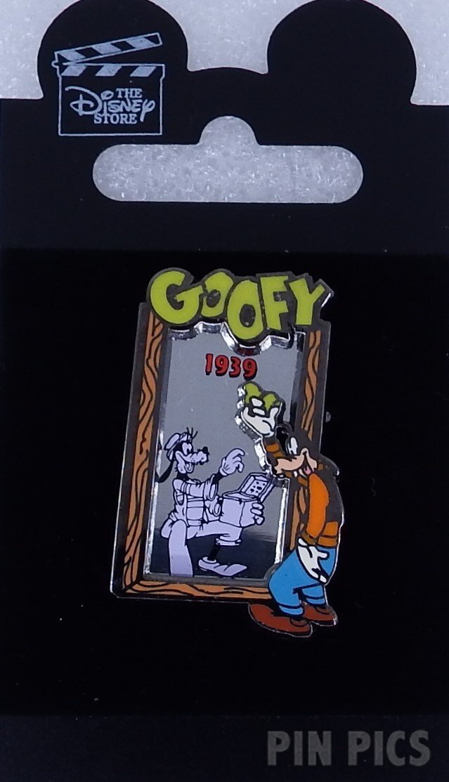Japan - Goofy - In The Mirror - 1939 - JDS  pin collectible - Main Image 3