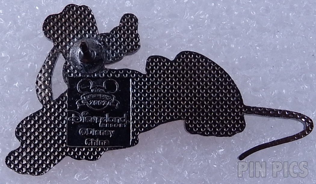 DLR - Pluto Lying Down - FAB 5 Character Pins  pin collectible - Main Image 2