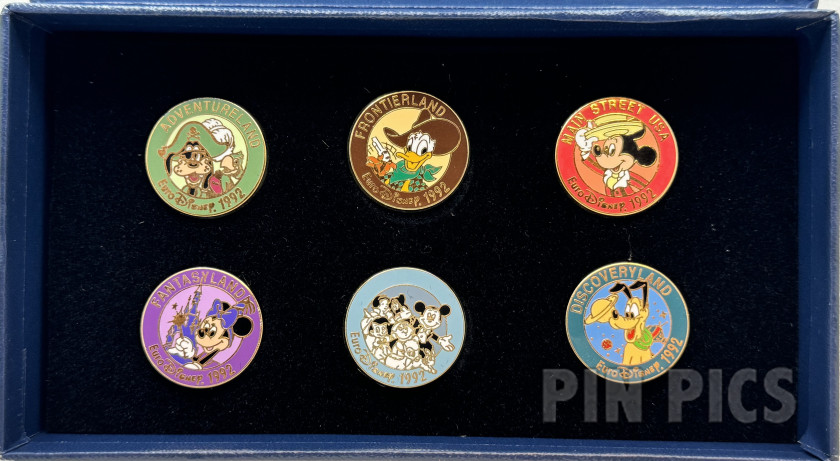 DLP - EuroDisney Opening Day 1992 Boxed Set  pin collectible - Main Image 2