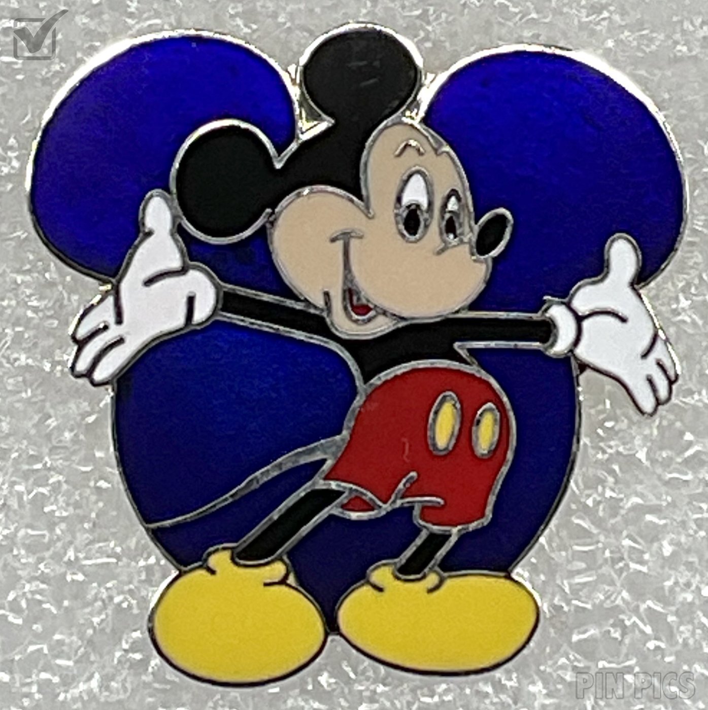 WDW - Ta-da Mickey - EPCOT Framed Set Exclusive  pin collectible - Main Image 3