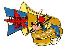 Mickey Mouse Stick Pin Blue