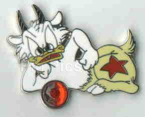 Mickey Hot Air Balloon - Patriotic - Dark Pink