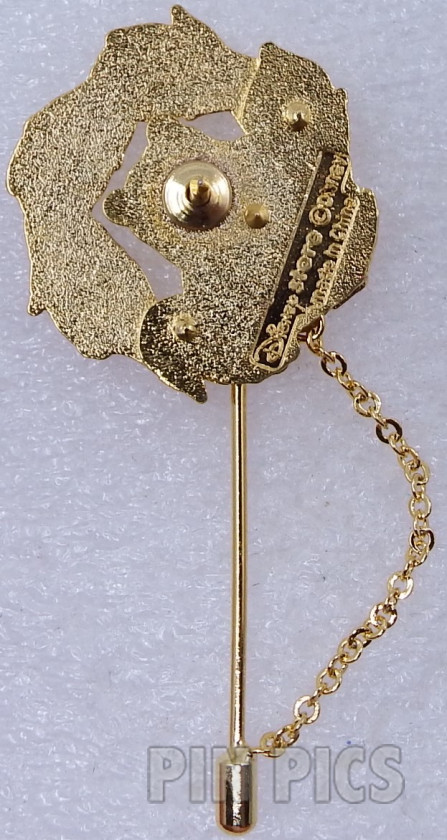 Japan - Pooh and Piglet - Flower Wreath - Stick Pin - Tulips - Dangle - JDS  pin collectible - Main Image 2